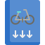 Bike lane icon 64x64