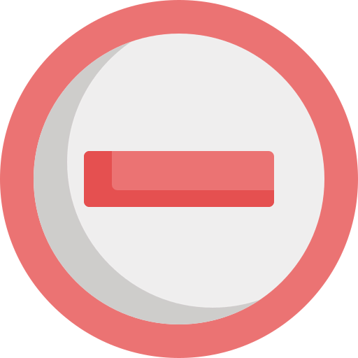 No entry icon