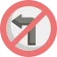 No turn іконка 64x64
