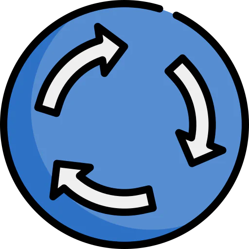 Roundabout icon