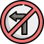 No turn іконка 64x64