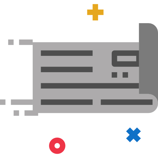 Cheque icon