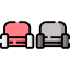 Armchairs icon 64x64
