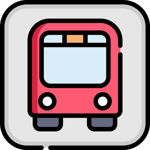 Bus stop icon