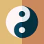 Yin yang icon 64x64