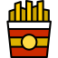 French fries icon 64x64