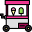 Ice cream cart Symbol 64x64