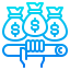 Money bags icon 64x64