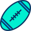 Rugby ball icon 64x64