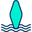 Surf board ícono 64x64