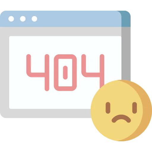 Error 404 icon