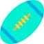 Rugby ball icon 64x64