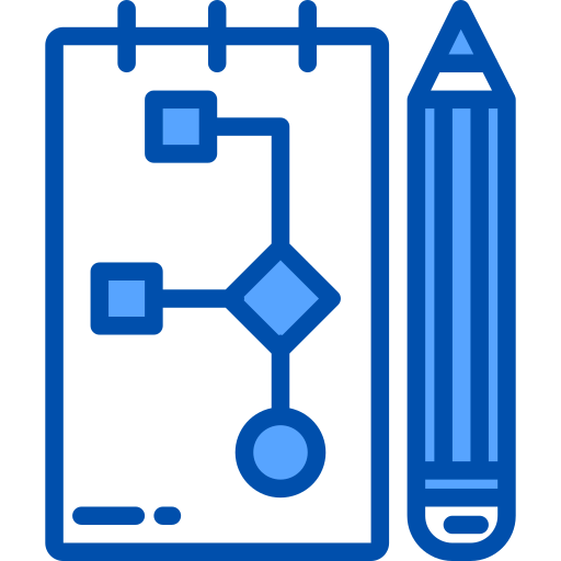 Flow chart icon