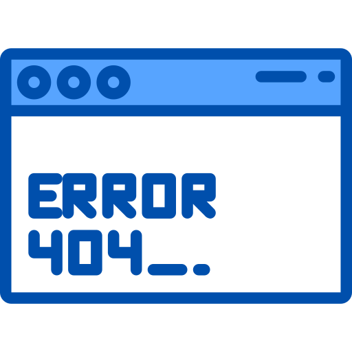 Error 404 icon