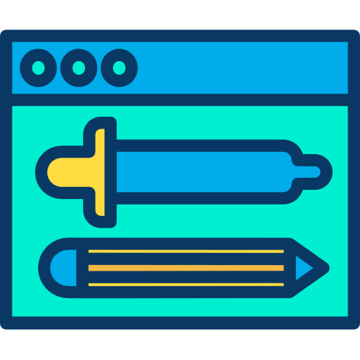 Web design icon