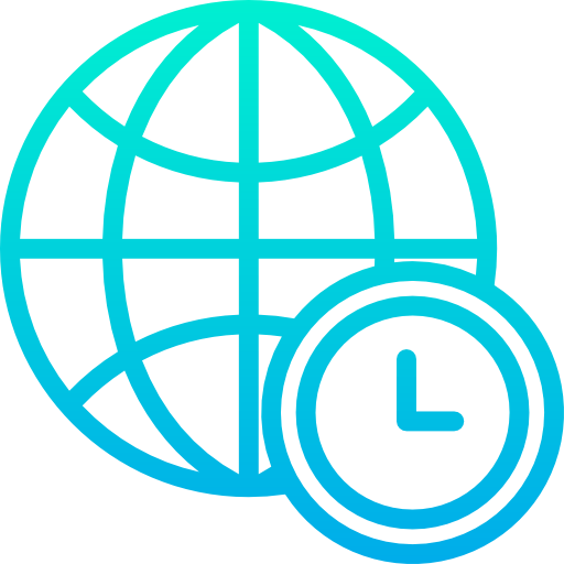 Time zone icon