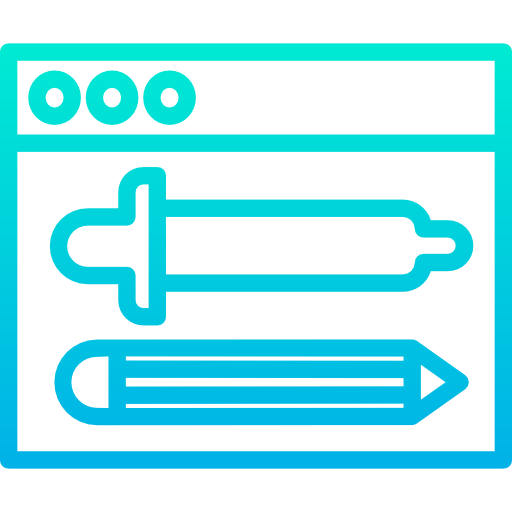Web design icon