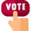 Online voting icon 64x64