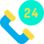 24 hours Symbol 64x64