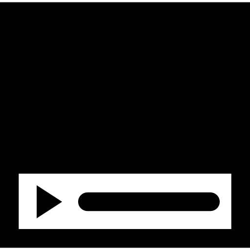 Video educative class icon