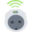 Умная розетка иконка 64x64