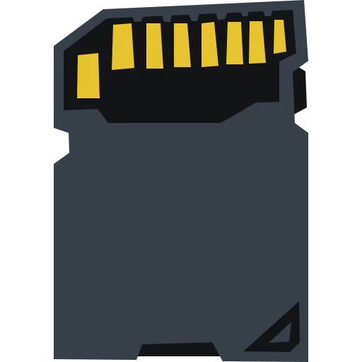 Micro sd card icon