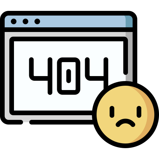 Error 404 icon