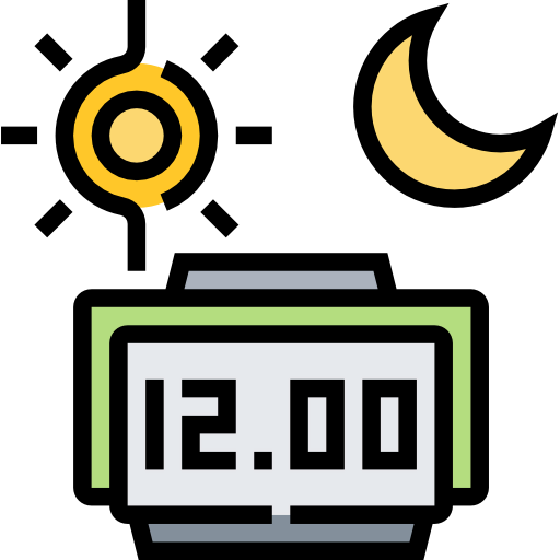Table clock icon