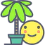 Palm tree icon 64x64