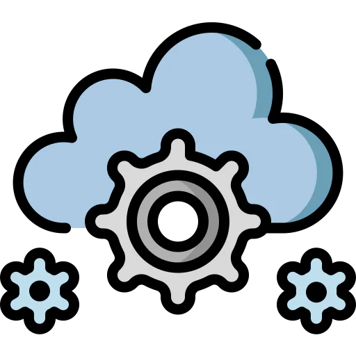 Cloud computing ícone
