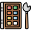 Color palette icon 64x64
