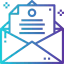 Open mail icon 64x64