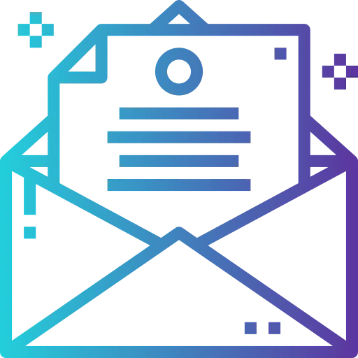 Open mail icon