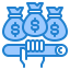 Money bags icon 64x64