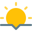 Sunset icon 64x64