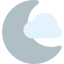 Cloudy night icon 64x64