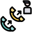 Call forwarding icône 64x64