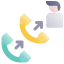 Call forwarding icône 64x64