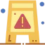 Wet floor icon 64x64