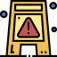 Wet floor icon 64x64