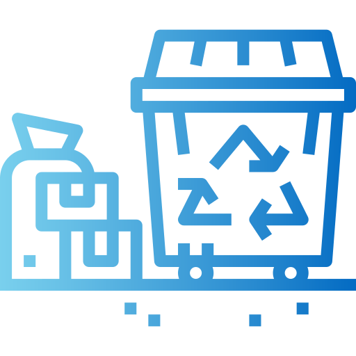 Trash bin icon