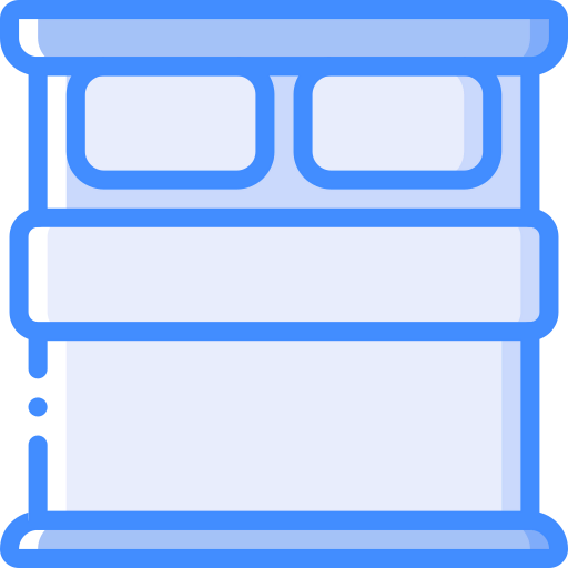 Double bed icon