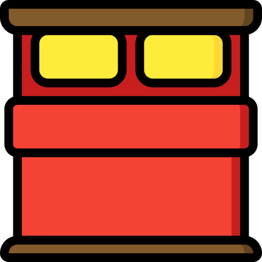 Double bed icon