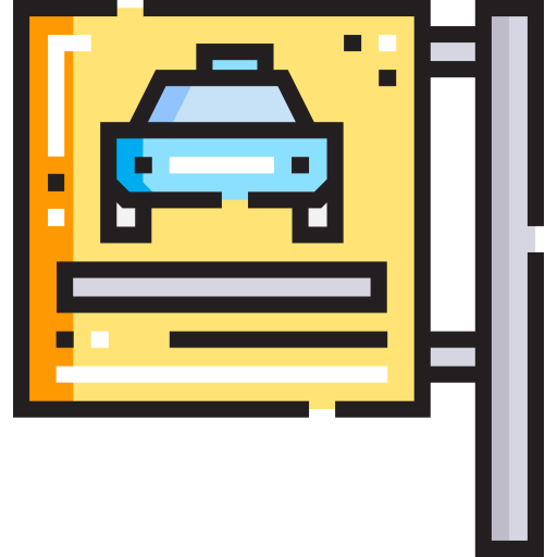 Driving school icon