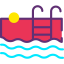 Swimming pool icon 64x64