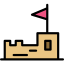Sand castle Ikona 64x64
