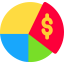 Pie chart Ikona 64x64