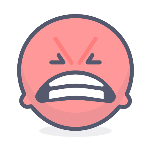 Angry icon