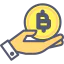 Bitcoin icon 64x64