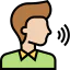 Voice command icon 64x64